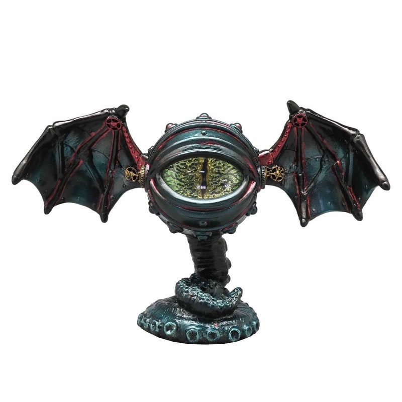 6.3 In L Steampunk Floating Eye Octobat Figurine Poly Resin