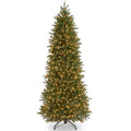 6.5 Ft. Jersey Fraser Fir Pencil Slim Tree With Clear Lights