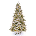 Snowy Everest Fir 6.5 Foot Medium Tree With Clear Lights