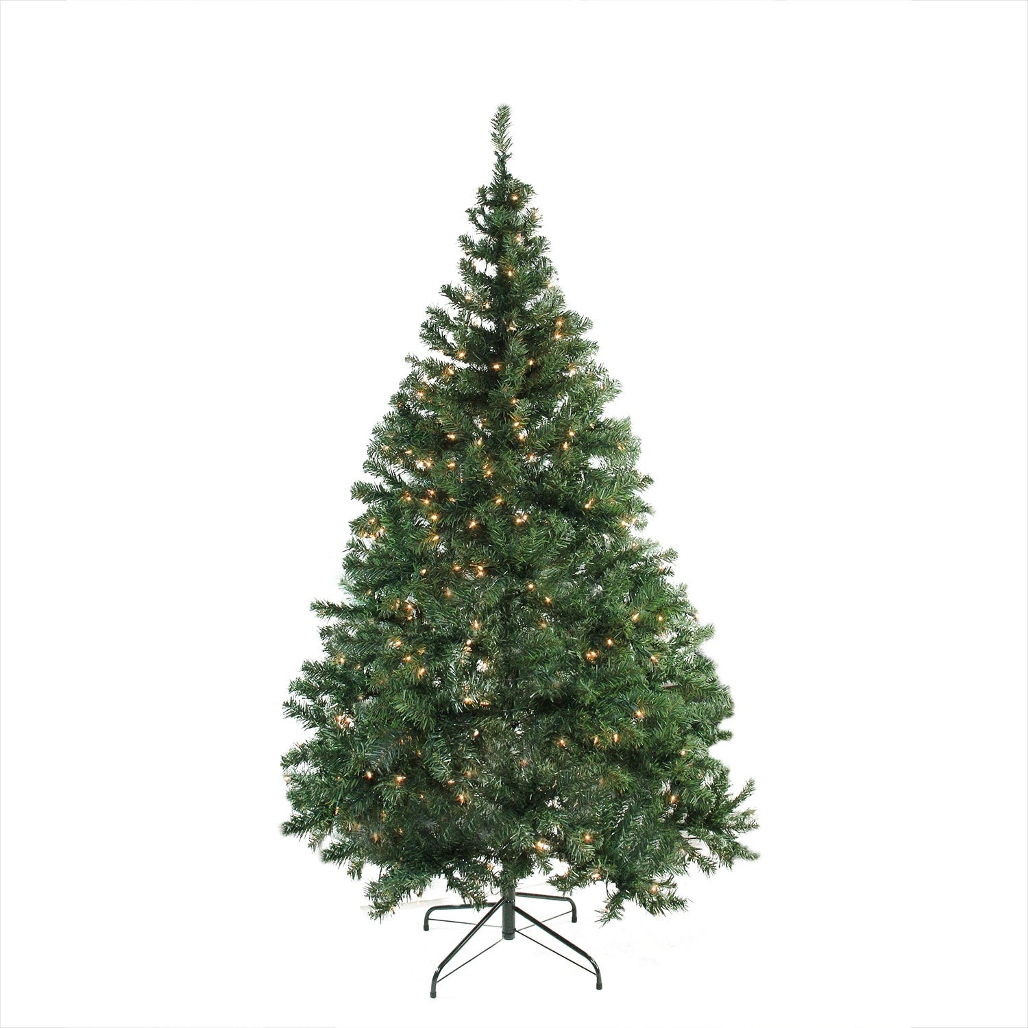 6.5 X 46 Pre Lit Niagara Pine Medium Artificial Christmas Tree Clear Lights