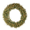 Green Warm White Led Lights 60 Inch Downswept Douglas Wreath