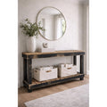 60 Inch Black Combo Luxe Console