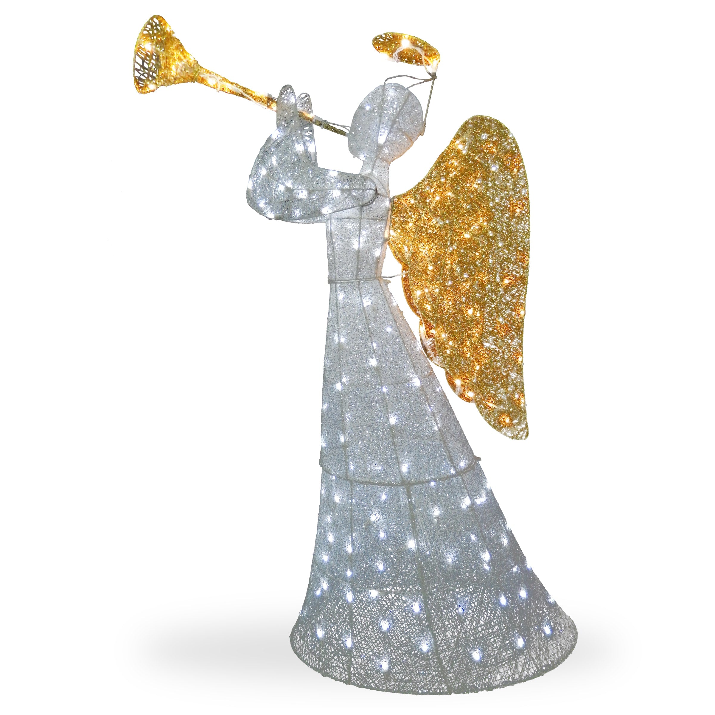 60 Inch Led Angel Decoration