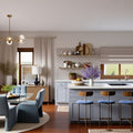 Hank Tufted Charcoal Grey Velvet Dining Chair