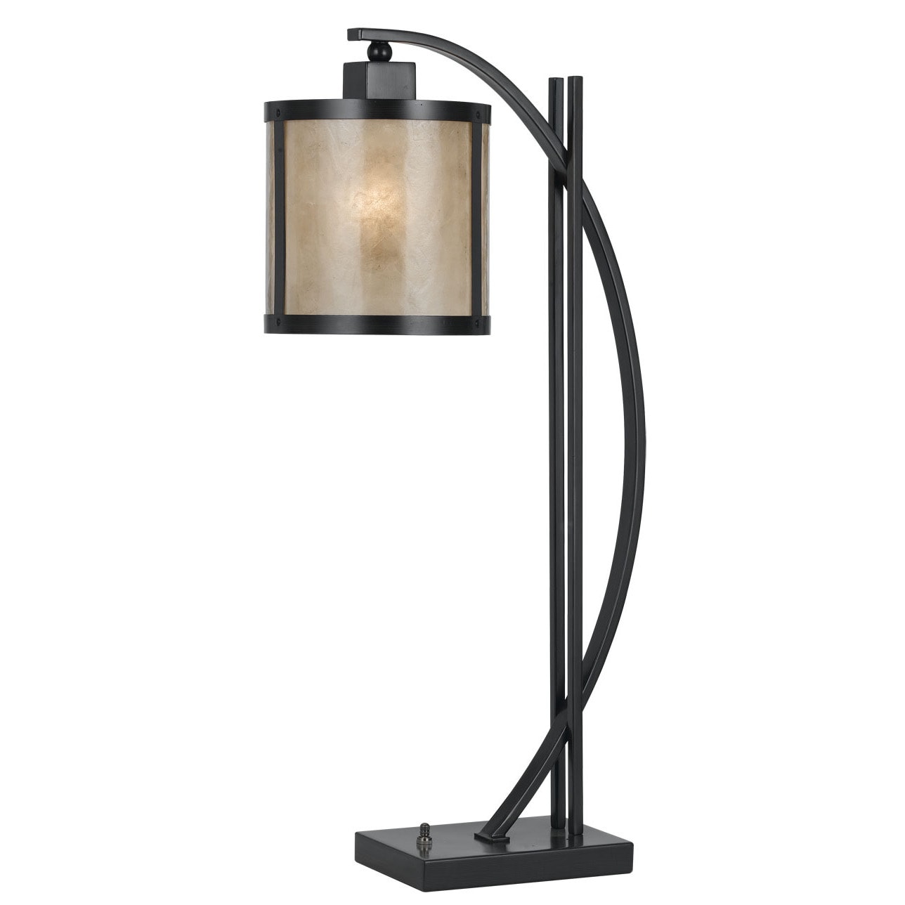 Mica 60 Watt Metal Table Lamp