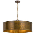 Rochefort Goldtone Metal 5 Light Chandelier