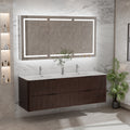 Modland 60 Fluted Floating Vanity With Sink 60 Inch