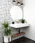 Nexus White Marble Vanity Tray