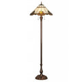 63 Inch Shell With Jewels Floor Lamp