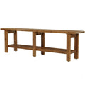 63 Solid Wood Entryway Shoe Bench Bed End Bench With Storage Shelf