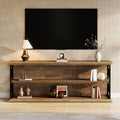 63 Inch Tv Stand For 55 60 65 75 Inch Tvs Tv Table With Storage Shelves Entertainment Center