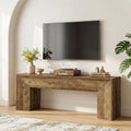 63 Inch Tv Stand With Hidden Metal Frame For 55 60 65 75 Tvs
