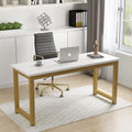 63 Inch Computer Desk Study Writing Table Workstation