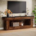 63 Inch Tv Stand With Storage Entertainment Center For Living Room