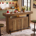 63 Bar Table 4 Tier Counter Height Pub Table