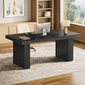 63 Executive Desk Large Office Computer Desk Writing Workstation Study Table