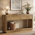 63 Farmhouse Entryway Table With Storage For Living Room