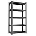 63 H Adjustable Storage Rack Adjustable Shelves 2000Lbs Five Tier Shelving Unit Scratch Resistant And Wear Resistant Panels