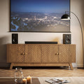 63 Mid Century Modern Tv Stand For Tvs Up To 60