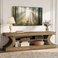 63 Modern Tv Stand For 55 65 70 Inch Tvs Entertainment Center With Shelves Low Media Console