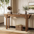 63 Solid Wood Console Tables For Entryway Modern Rustic Sofa Table For Living Room Hallway Foyer