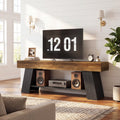 63 Tv Stand For 55 65 70 Inch Tvs Wooden Media Console With Open Storage Shelf 63 X 15.7 X 23.6 Inches