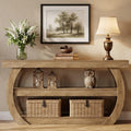 63 Entryway Table With Storage 3 Tier Farmhouse Sofa Consoletable