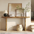 63 Solid Wood Console Table