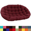 Blazing Needles 65 Inch Solid Twill Double Papasan Cushion