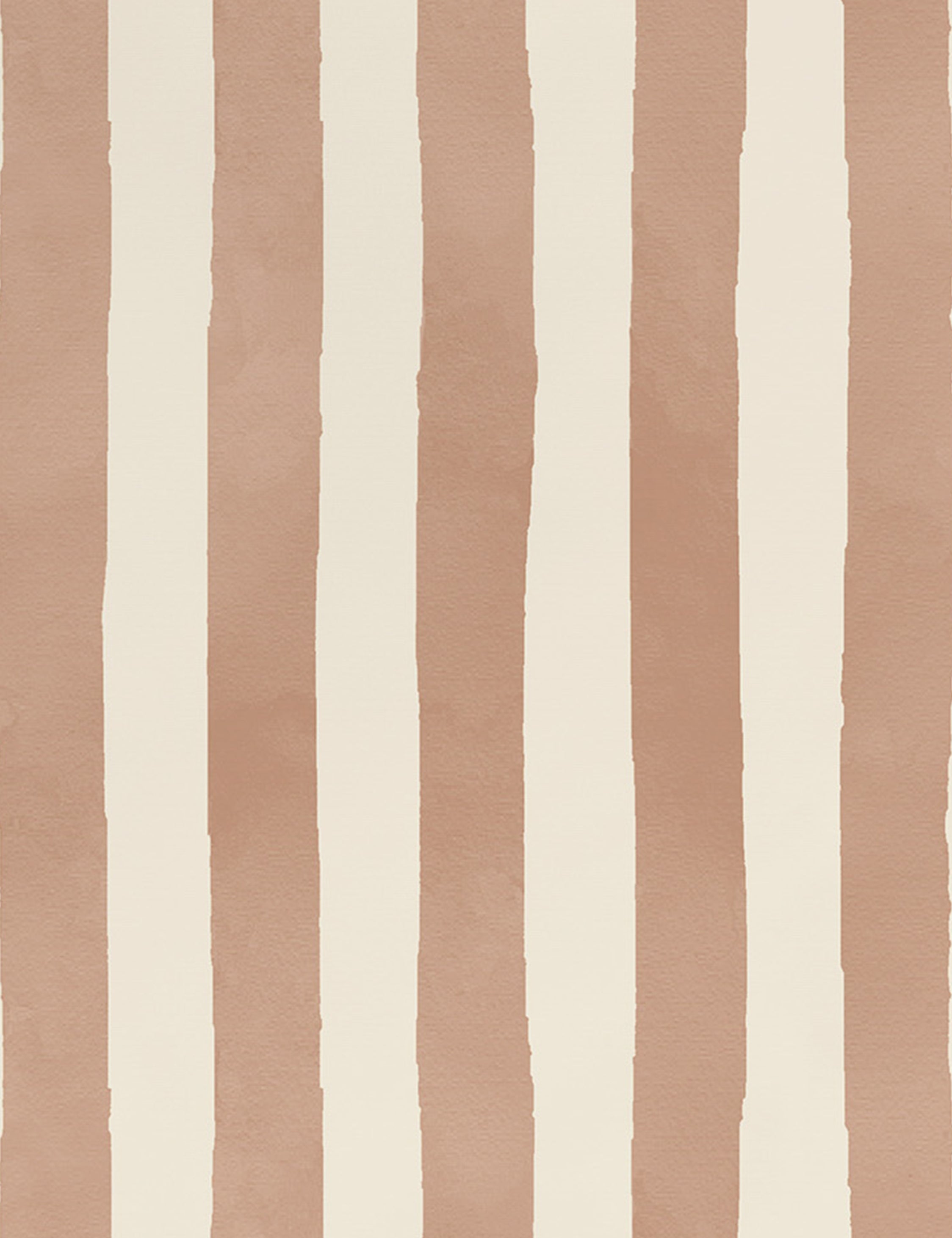 Painterly Stripe Wallpaper Swatch, by Sarah Sherman Samuel, Blush