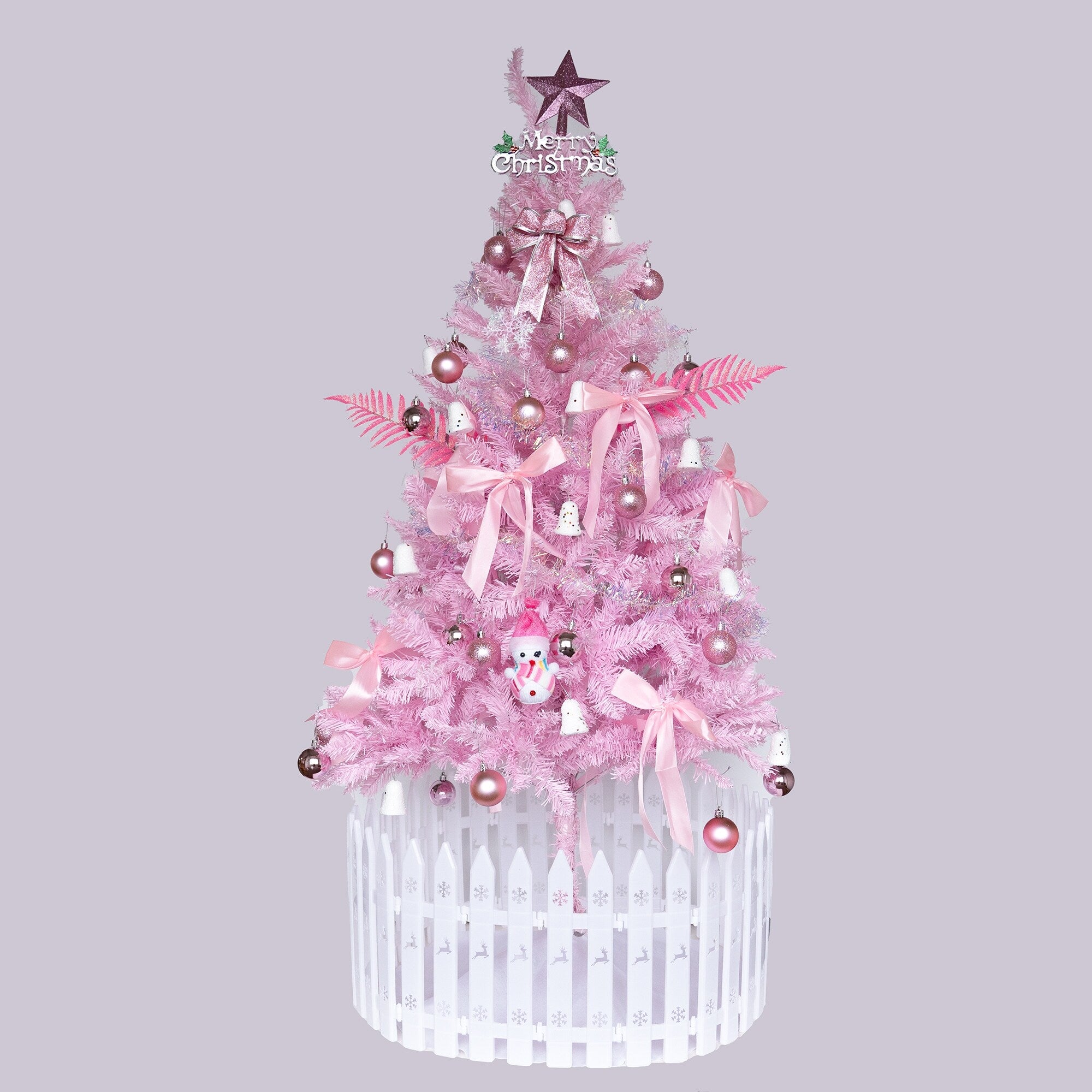 6Ft Christmas Tree Pink