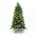 6Ft Pre Lit Green Artificial Full Christmas Tree With Metal Stand 70.8 H X 45.6 Diameter