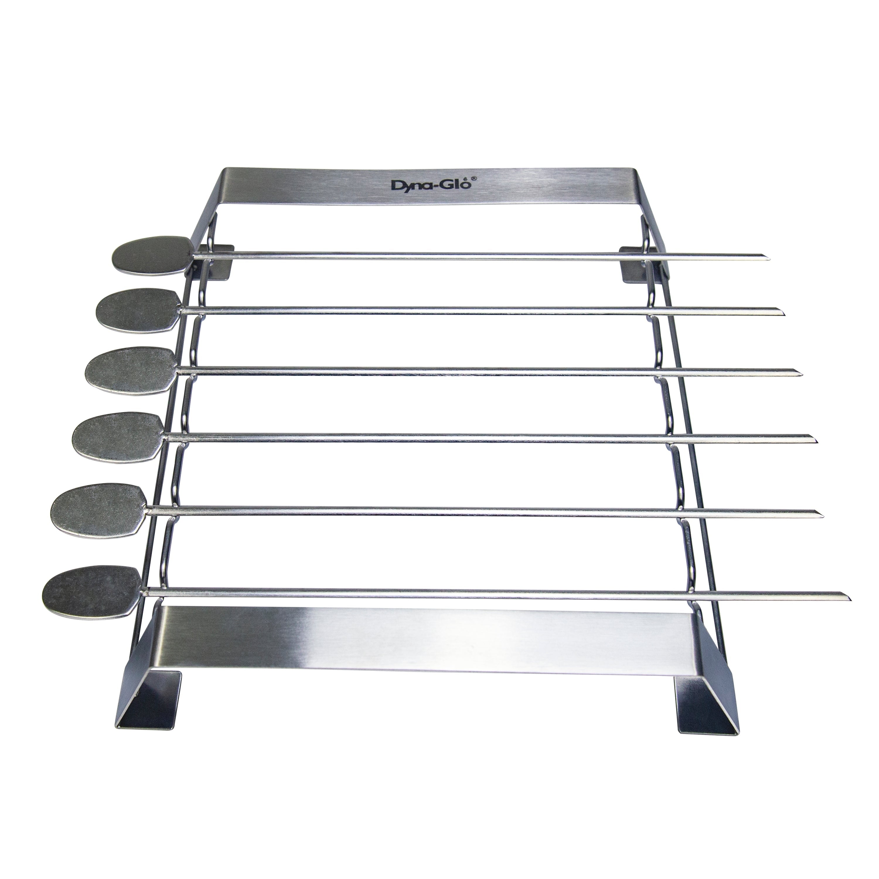 6Pc Skewer And Rack Set