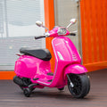 6V Kids Electric Motorcycle Stylish Battery Powered Motorbike With Music Pink Ride On Car With Headlight