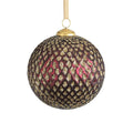 6 Beehive Glass Ball Ornaments Set Of 2