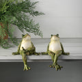 6 Resin Frog Sitter