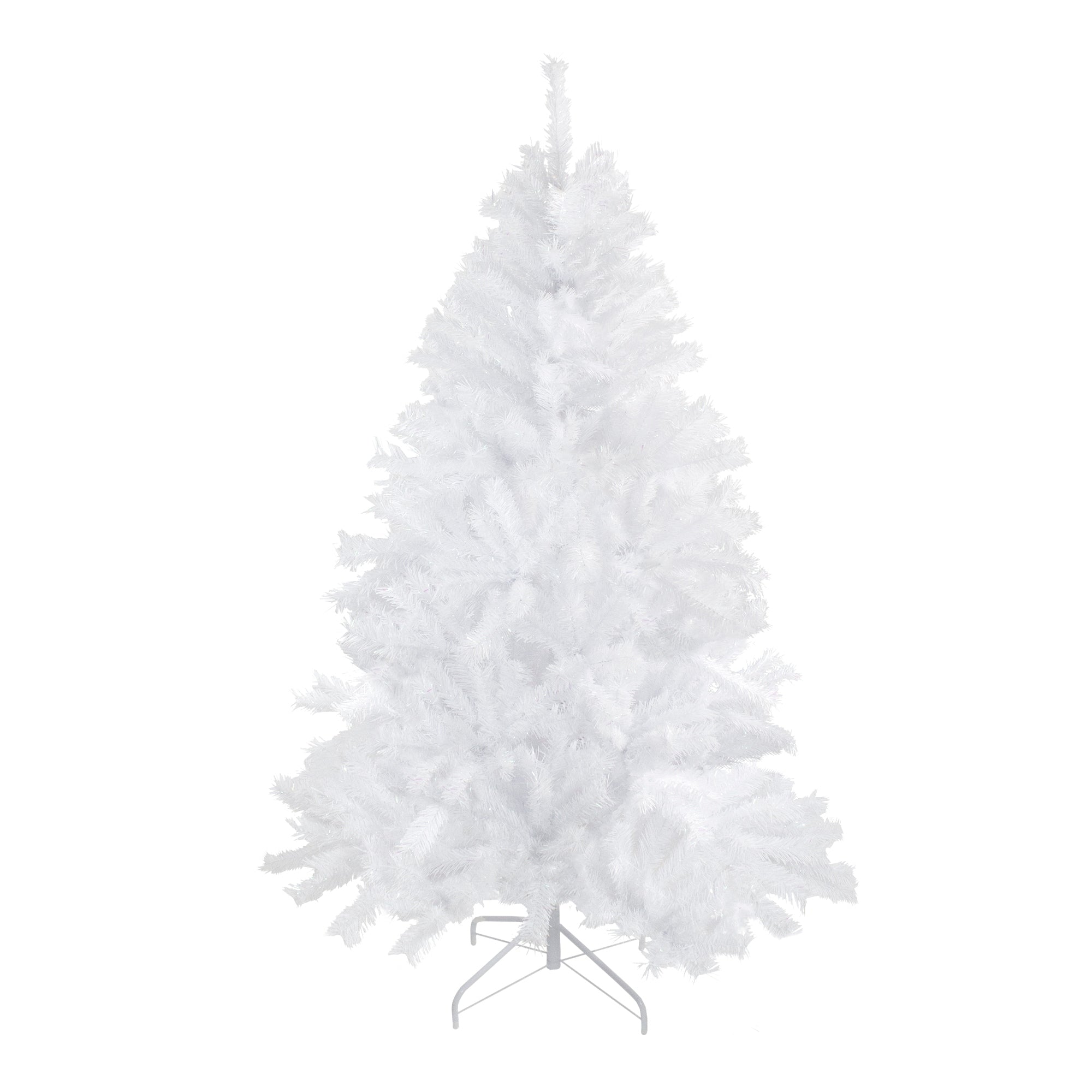 6 Icy White Spruce Artificial Christmas Tree Unlit