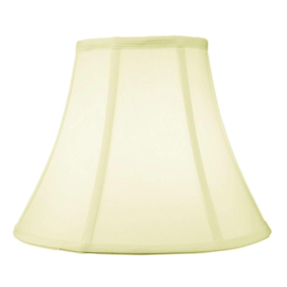 6X12X9.5 Egg Shell Shantung Bell Lampshade