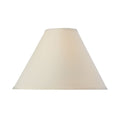 6X18X13 Creme Brulee Eggshell Empire Hard Back Lamp Shade