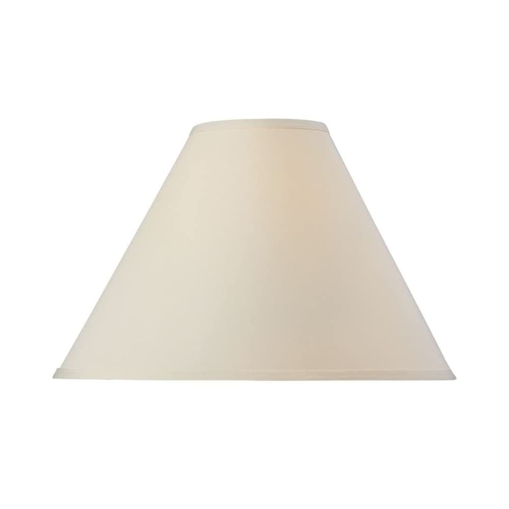 6X18X13 Creme Brulee Eggshell Empire Hard Back Lamp Shade