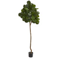 Nearly Natural 7 Foot Fiddle Leaf Fig Artificial Tree
