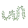7 Ft Artificial Dieffenbachia Garland Set Of 24