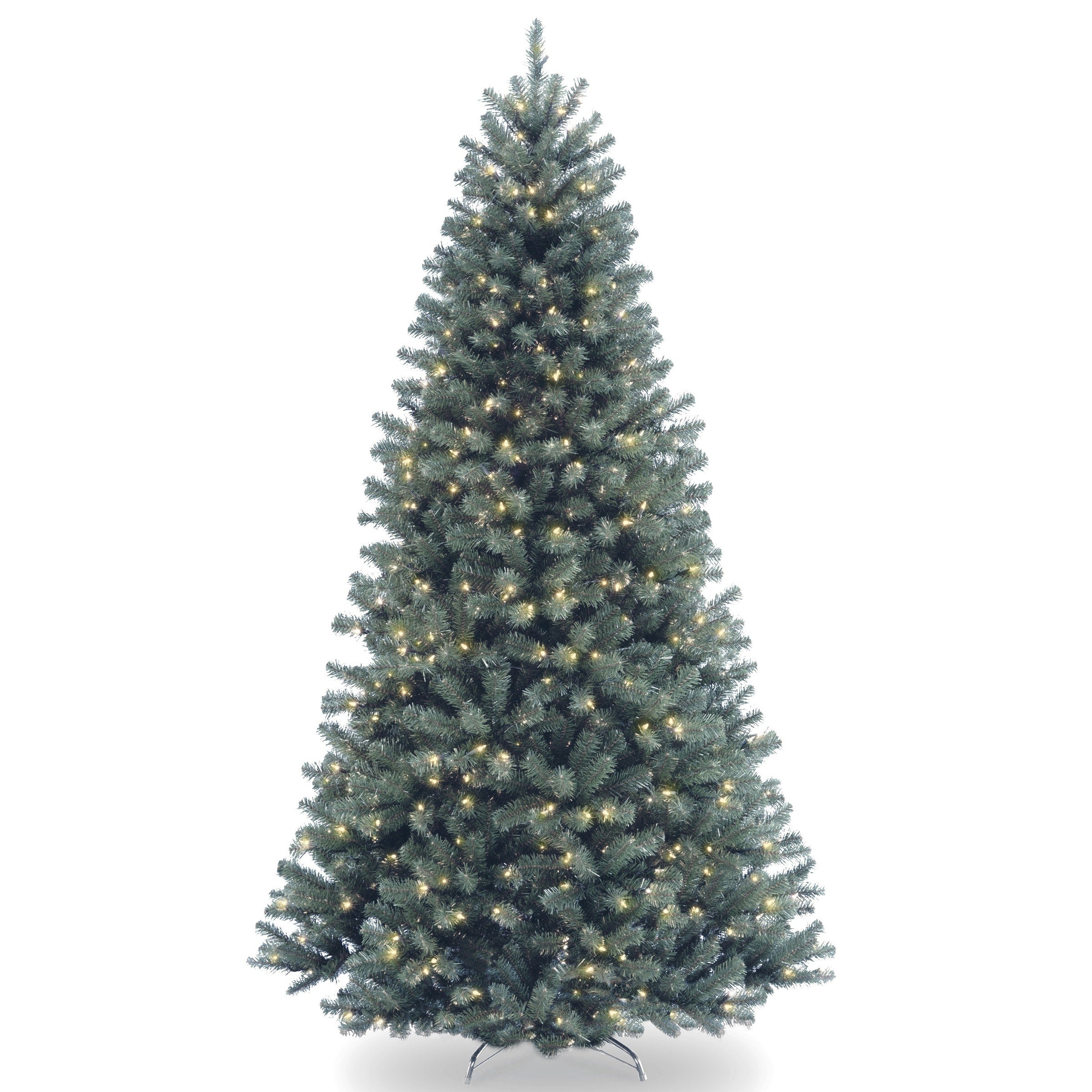7 Ft. North Valley Blue Spruce Tree With Clear Lights
