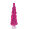 7 Ft. Pink Tinsel Tree