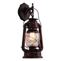 7.1Inch 1 Light Vintage Lantern Wall Sconces Antique Bronze Rustic Wall Lights Fixture Hallway 7.1In.