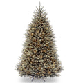 7.5 Ft. Dunhill Blue Fir Tree With Clear Lights