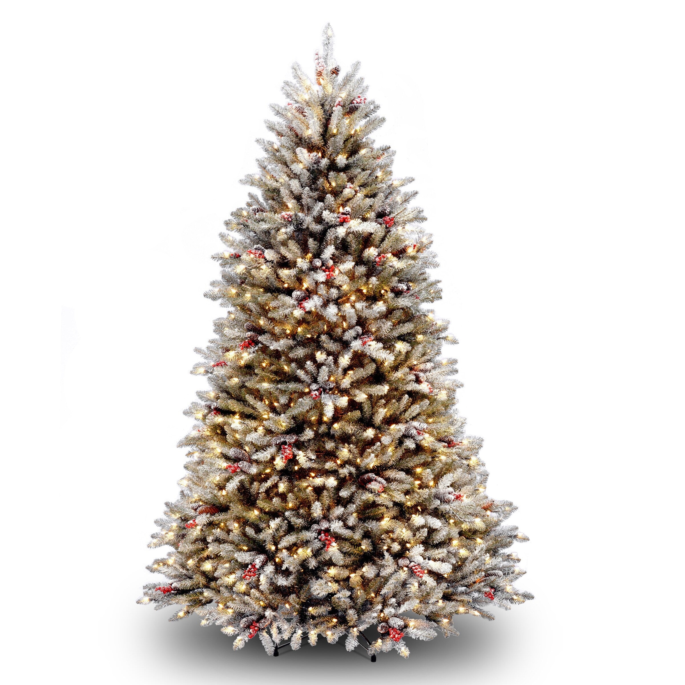 7.5 Ft. Dunhill Fir Tree With Clear Lights