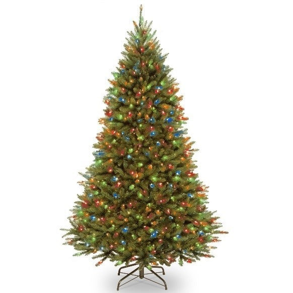 National Tree Company Powerconnect Kingswood 7.5 Foot Fir Tree With Dual Color Led Lights