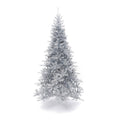 Silver Pre Lit Cool White Lights Full Artificial Christmas Tree With Stand 86.4 H X 50.4 Diameter