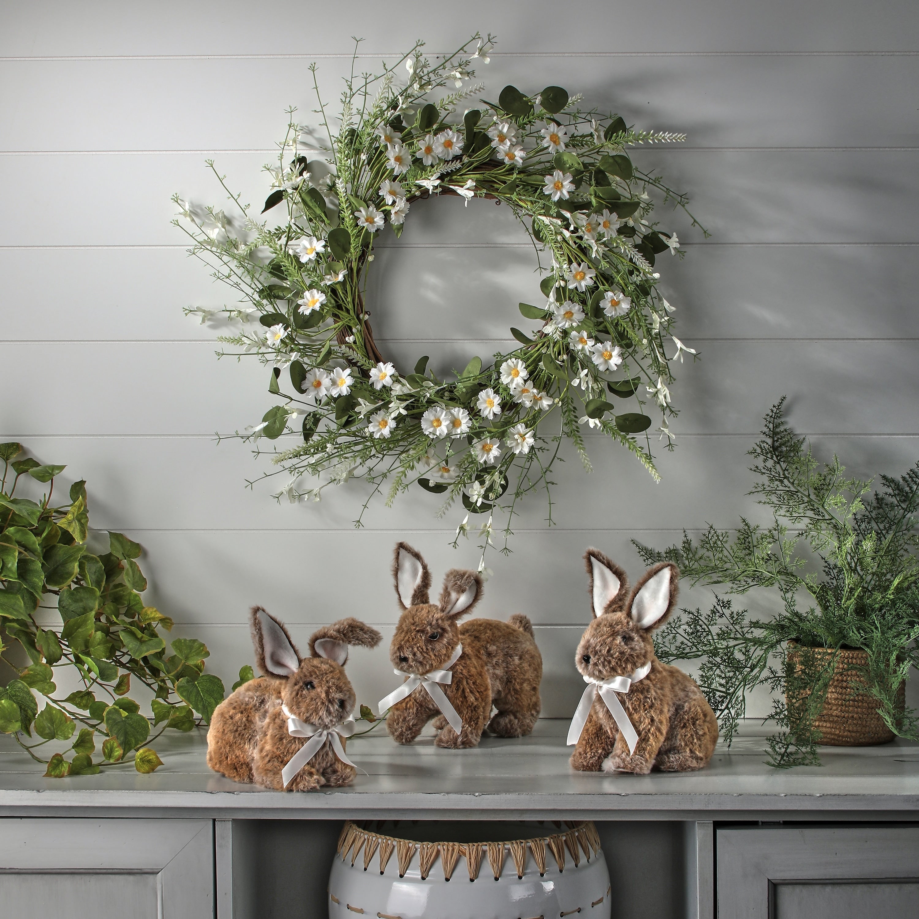 7.5 Faux Fur Bunny